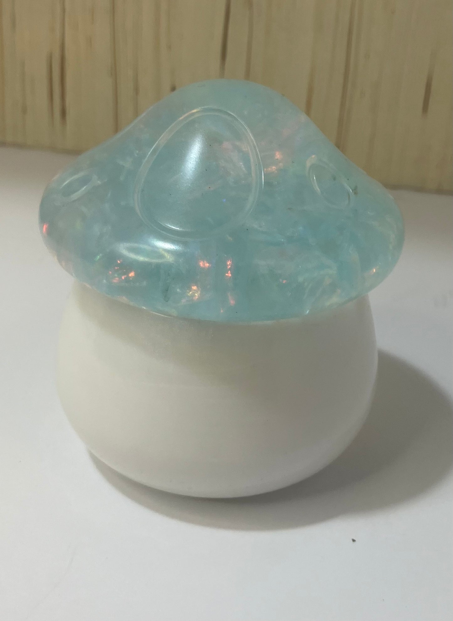 Resin Mushroom Trinket Box