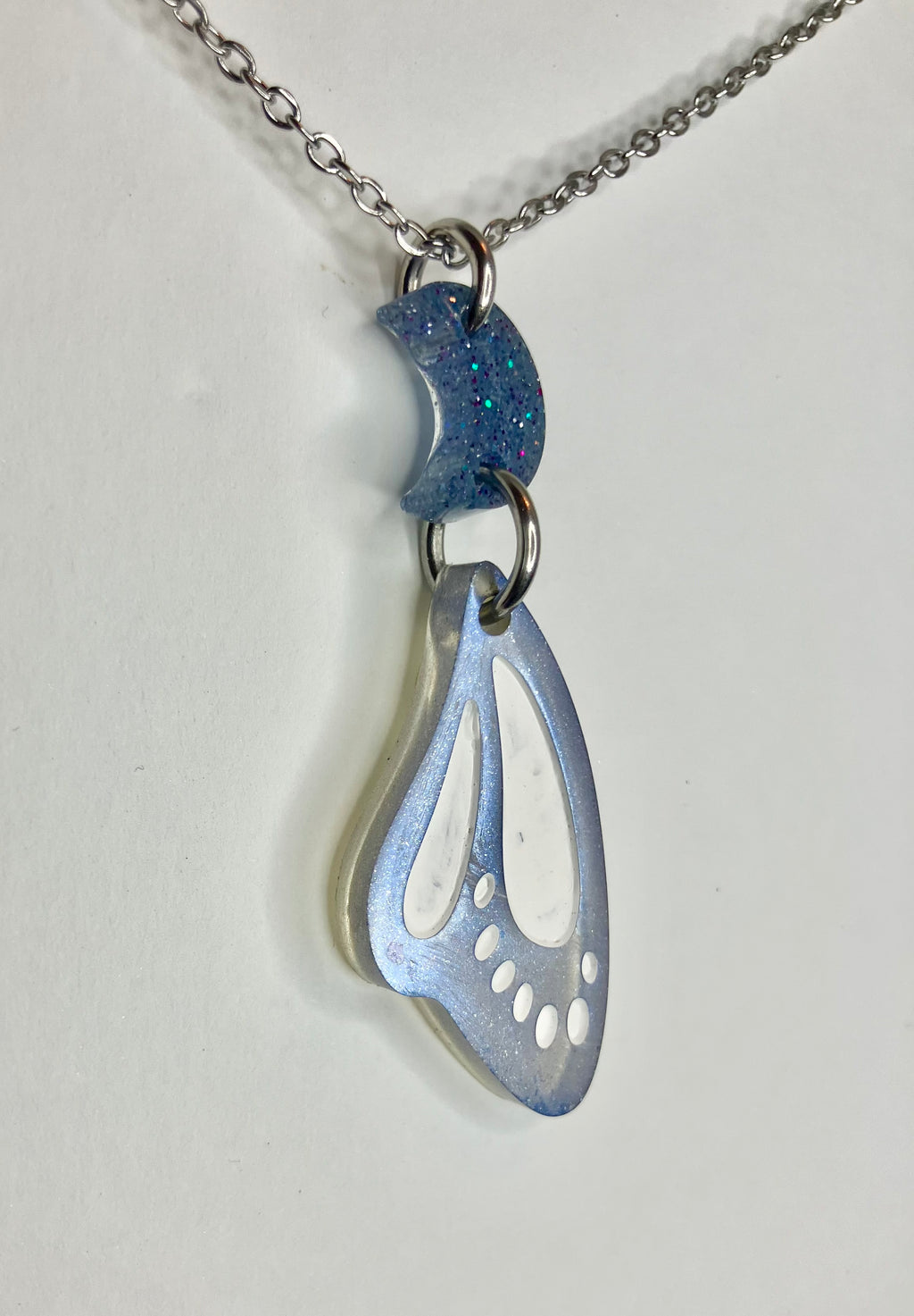 butterfly wings resin jewelry