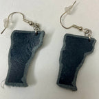 Vermont leather earrings