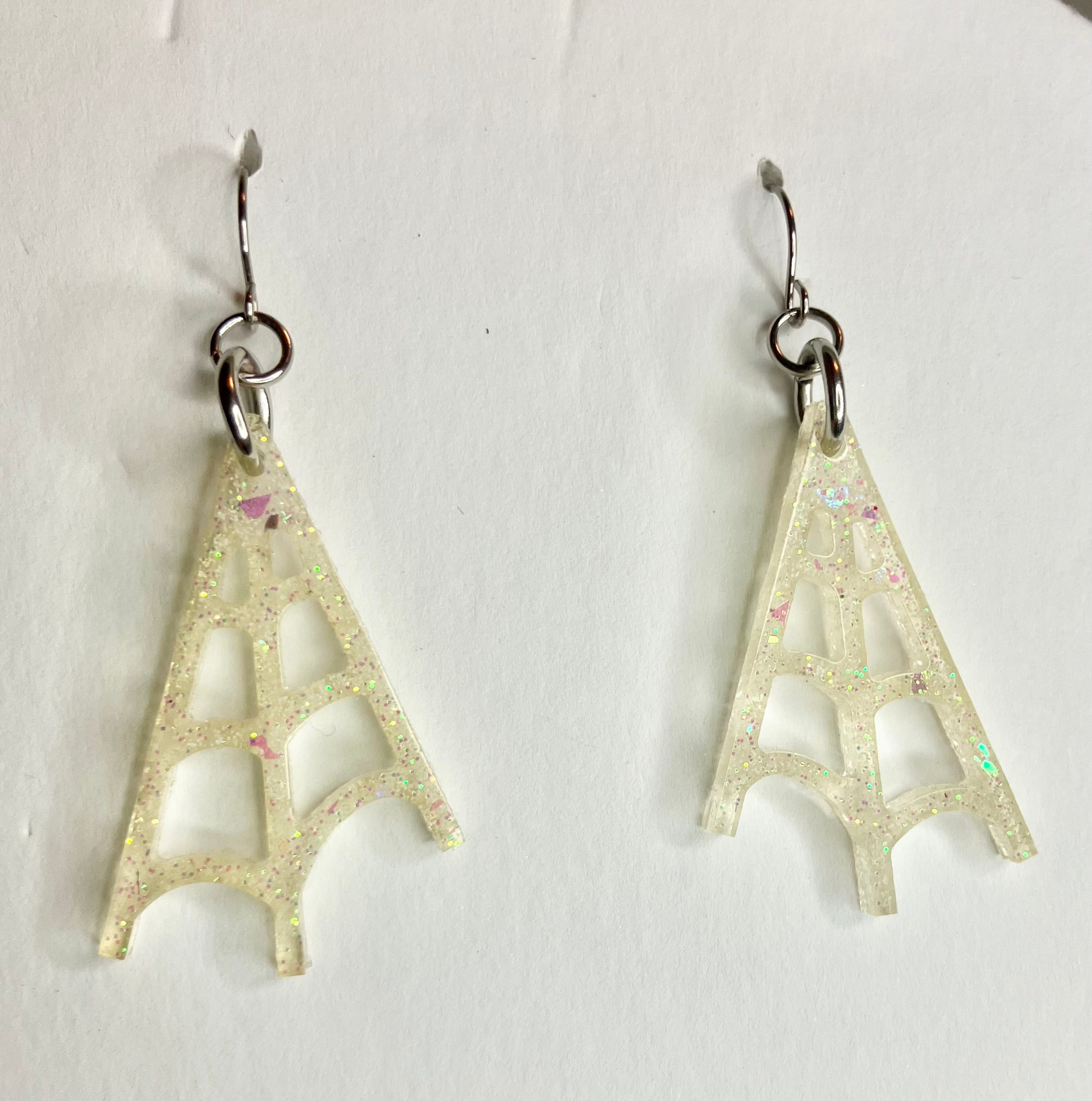 Miscellaneous spooky resin earrings