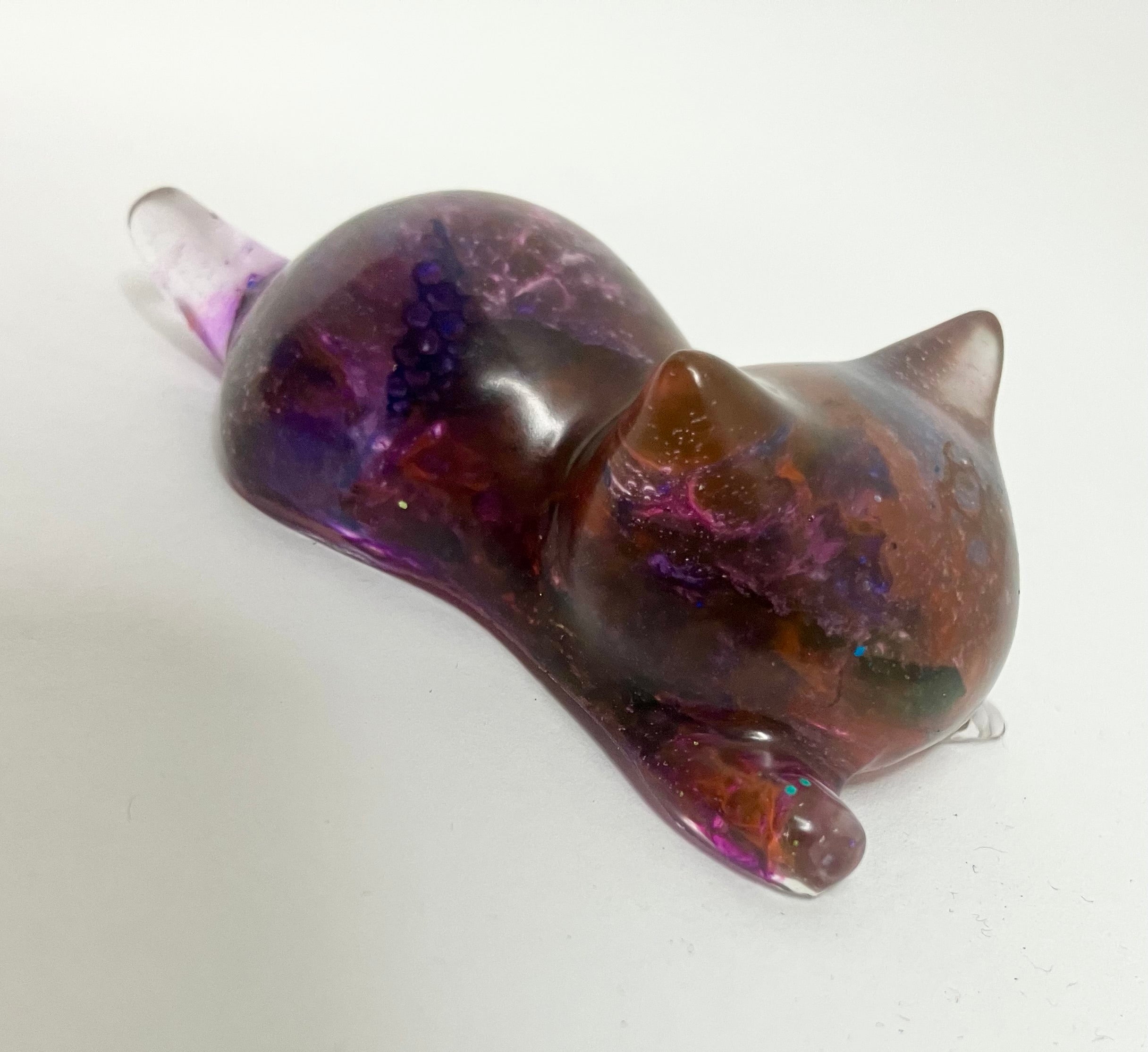 small cat loaf figurines