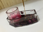Coffin votive holder/incense burner