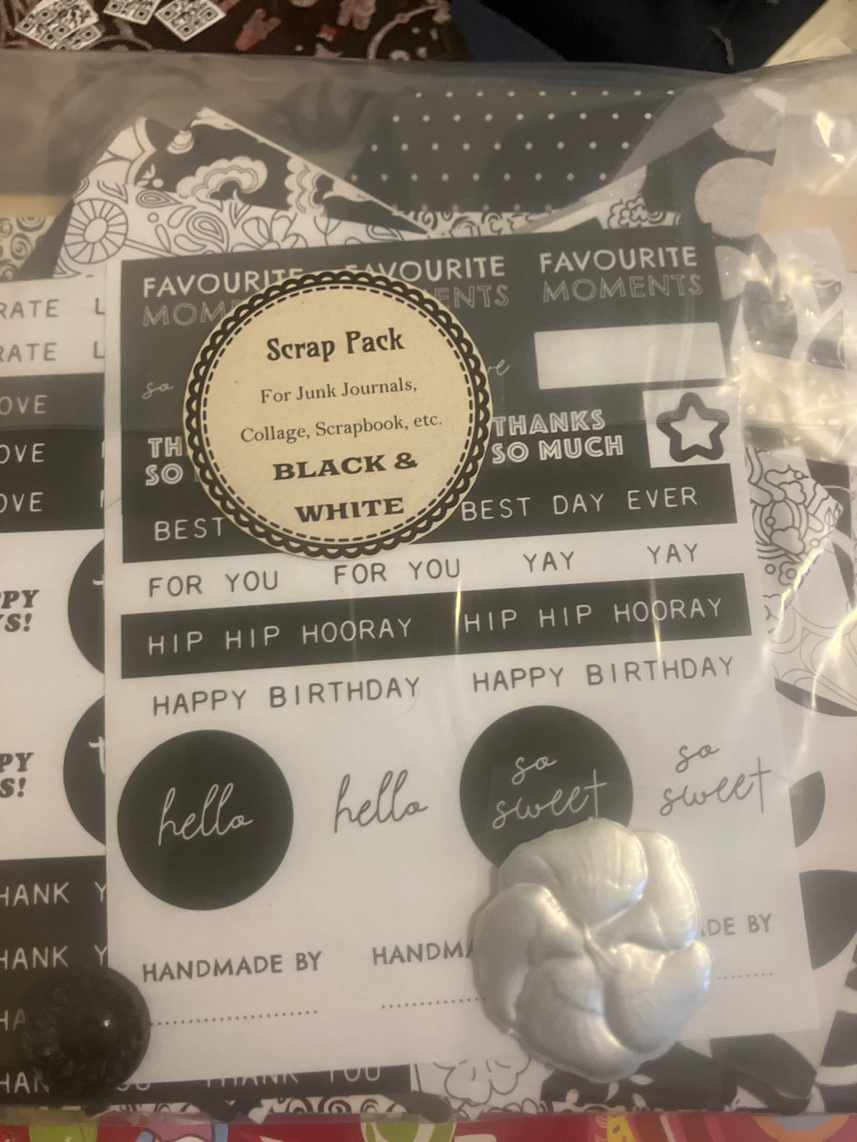 Scrap Packs: For Junk Journals, Scrapbooks, Collage, Etc.