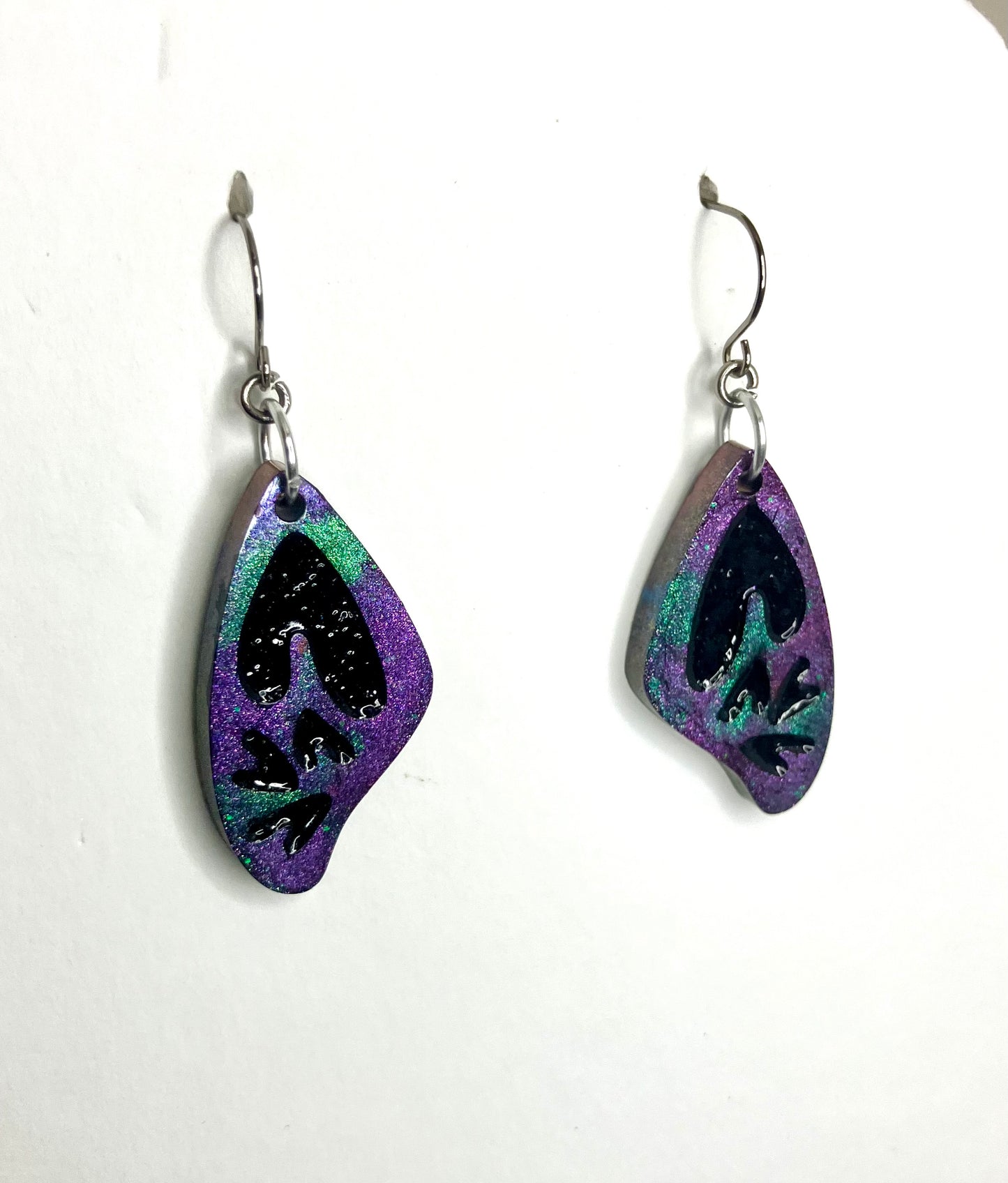 butterfly wings resin jewelry
