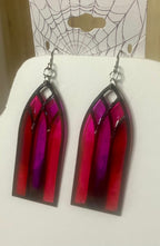 Faux stained glass jewelry