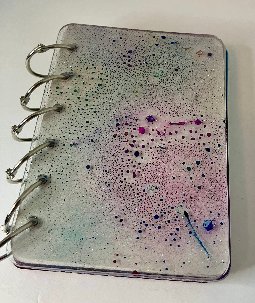 Resin cover junk journals