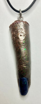 Severed finger necklace