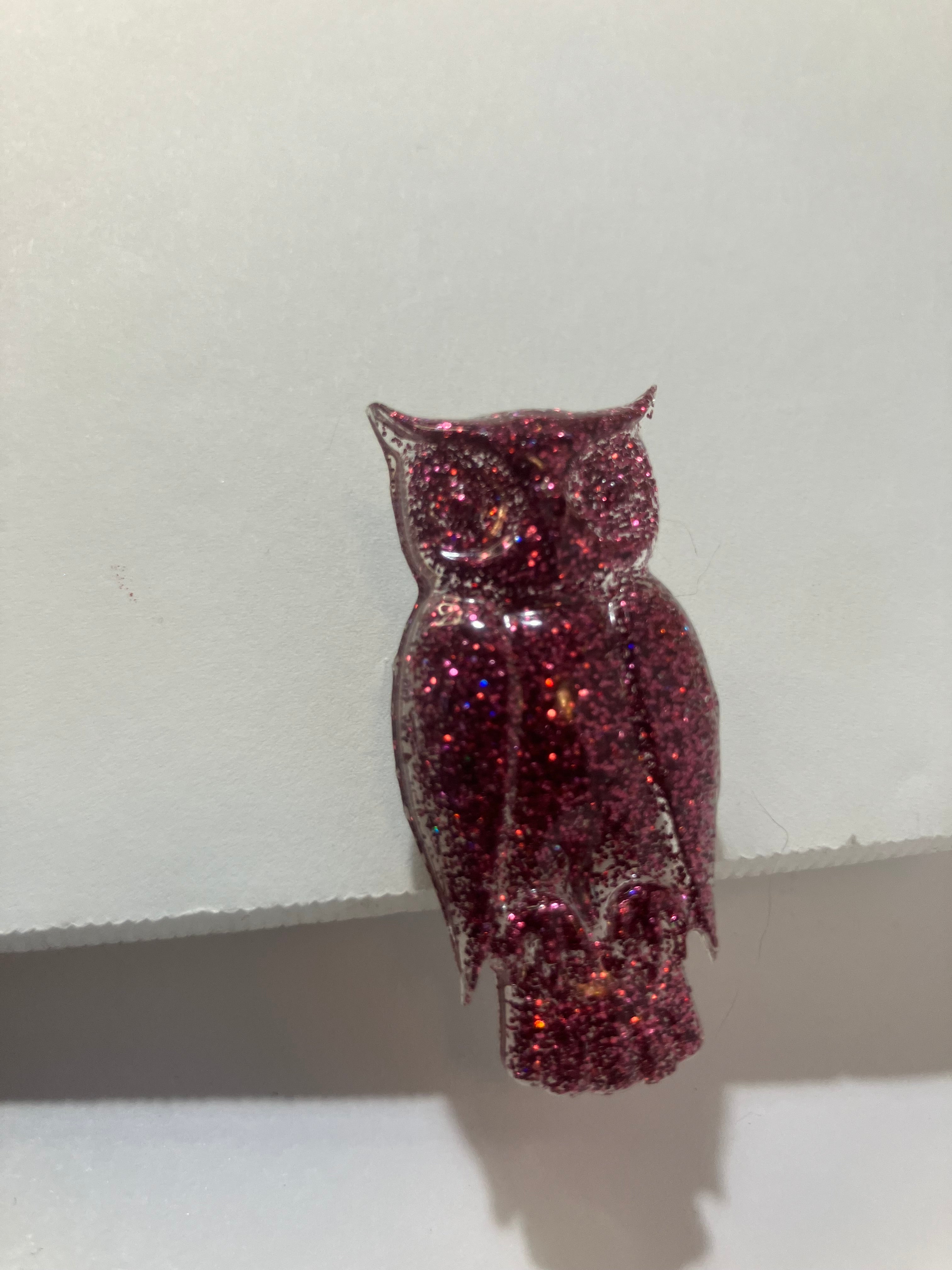 Resin pins and hair clips