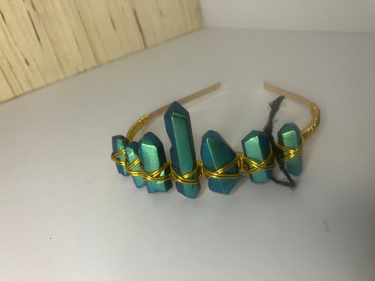Resin Crystal Crown