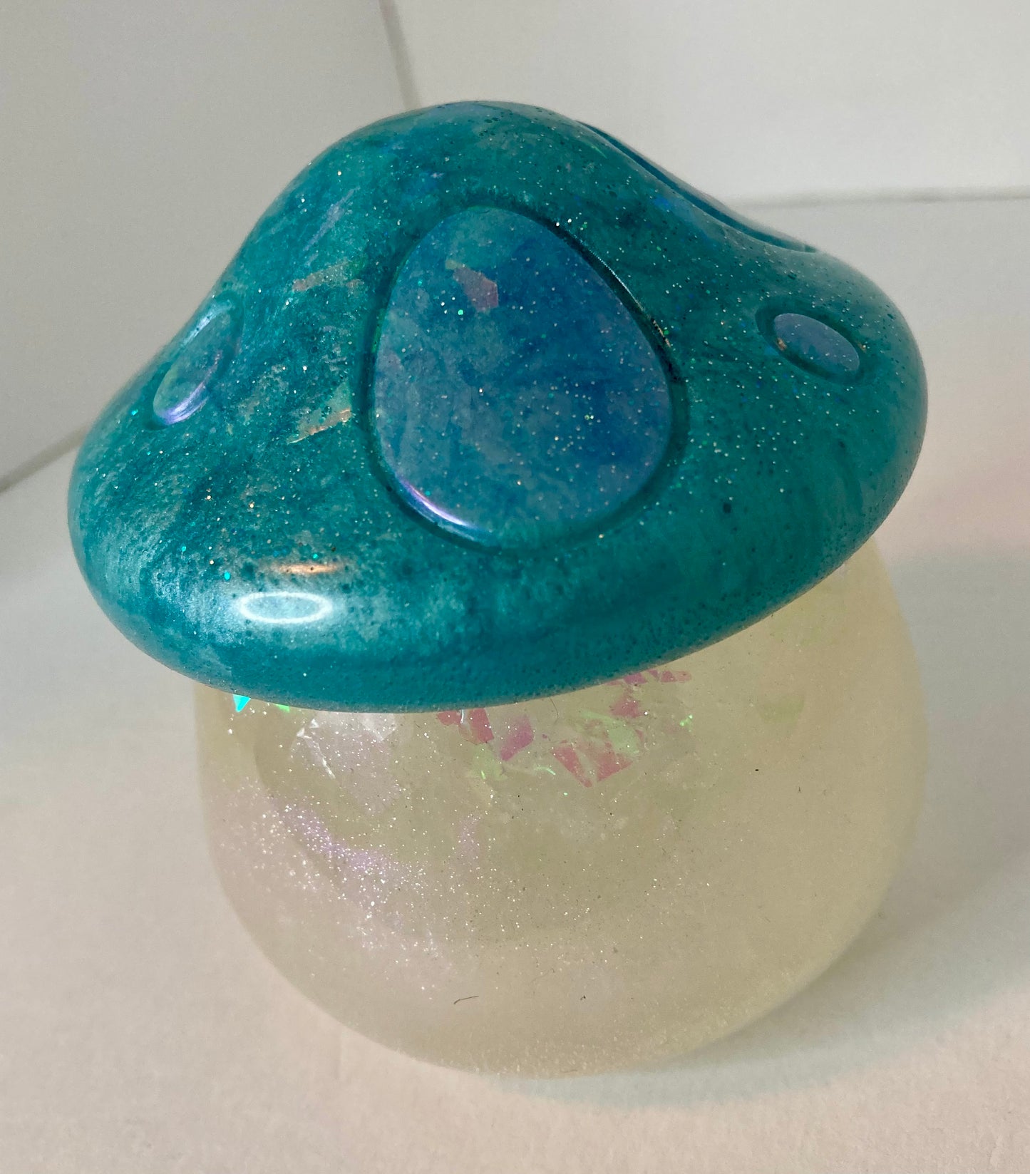 Resin Mushroom Trinket Box