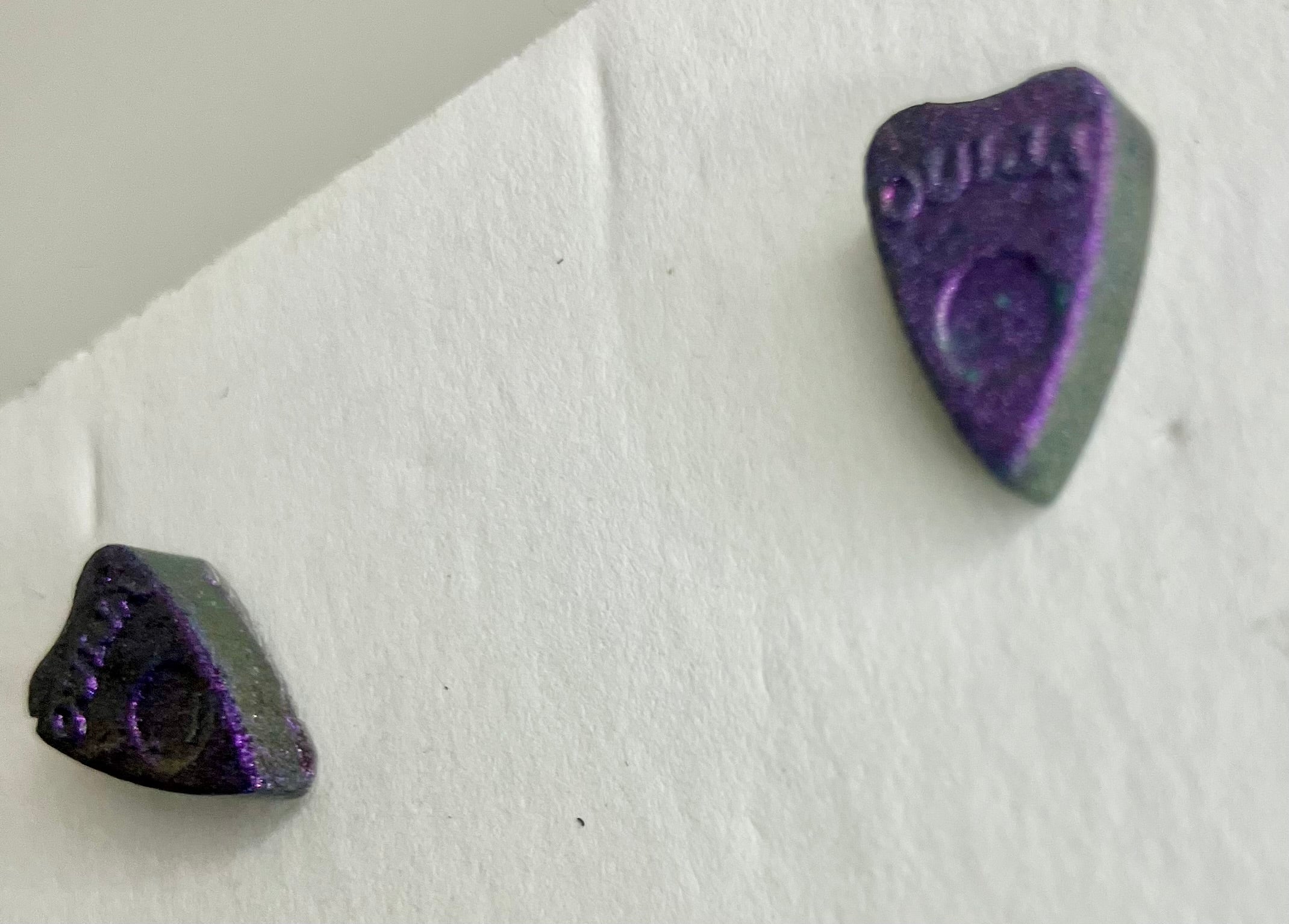 Miscellaneous spooky resin earrings