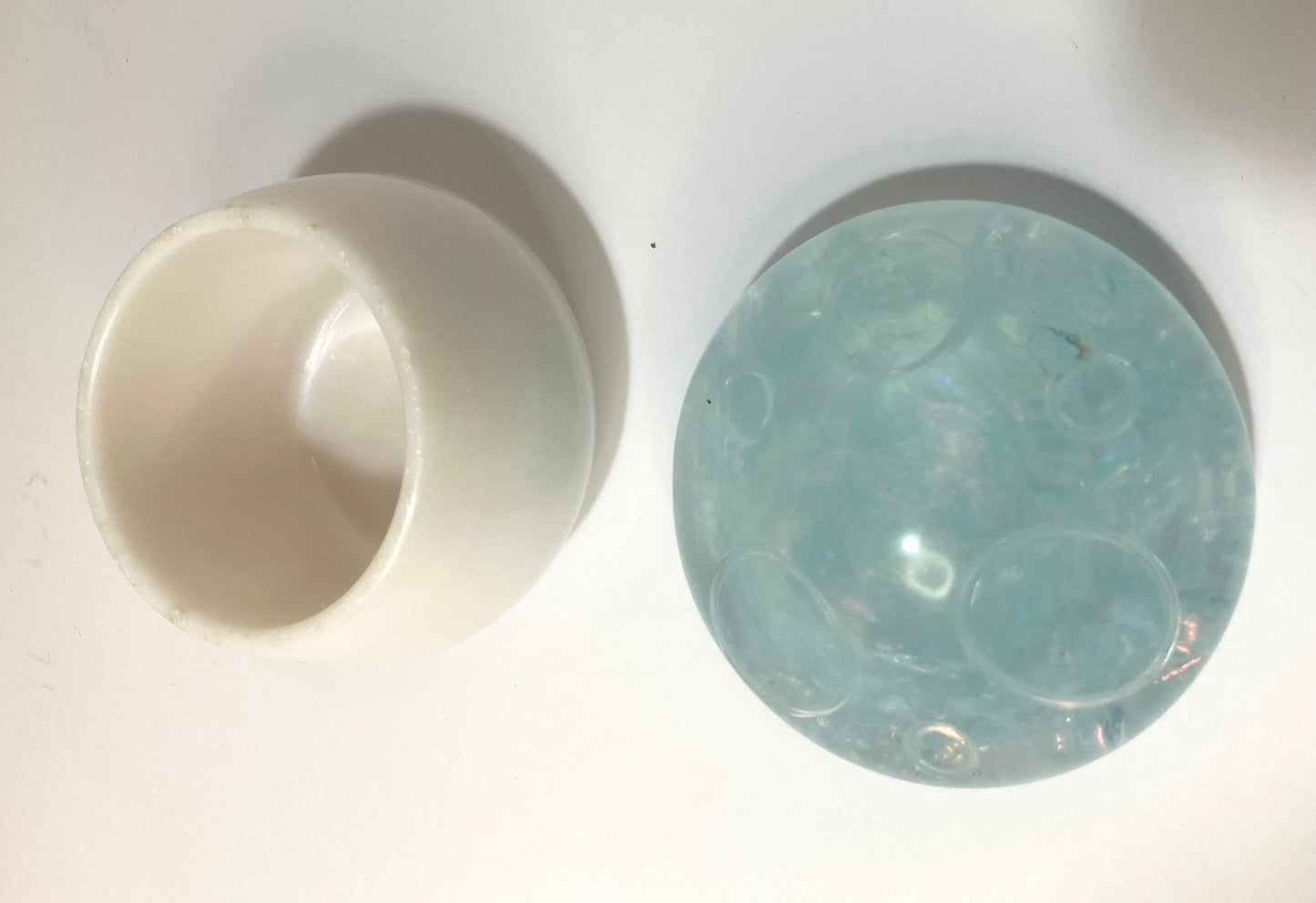 Resin Mushroom Trinket Box