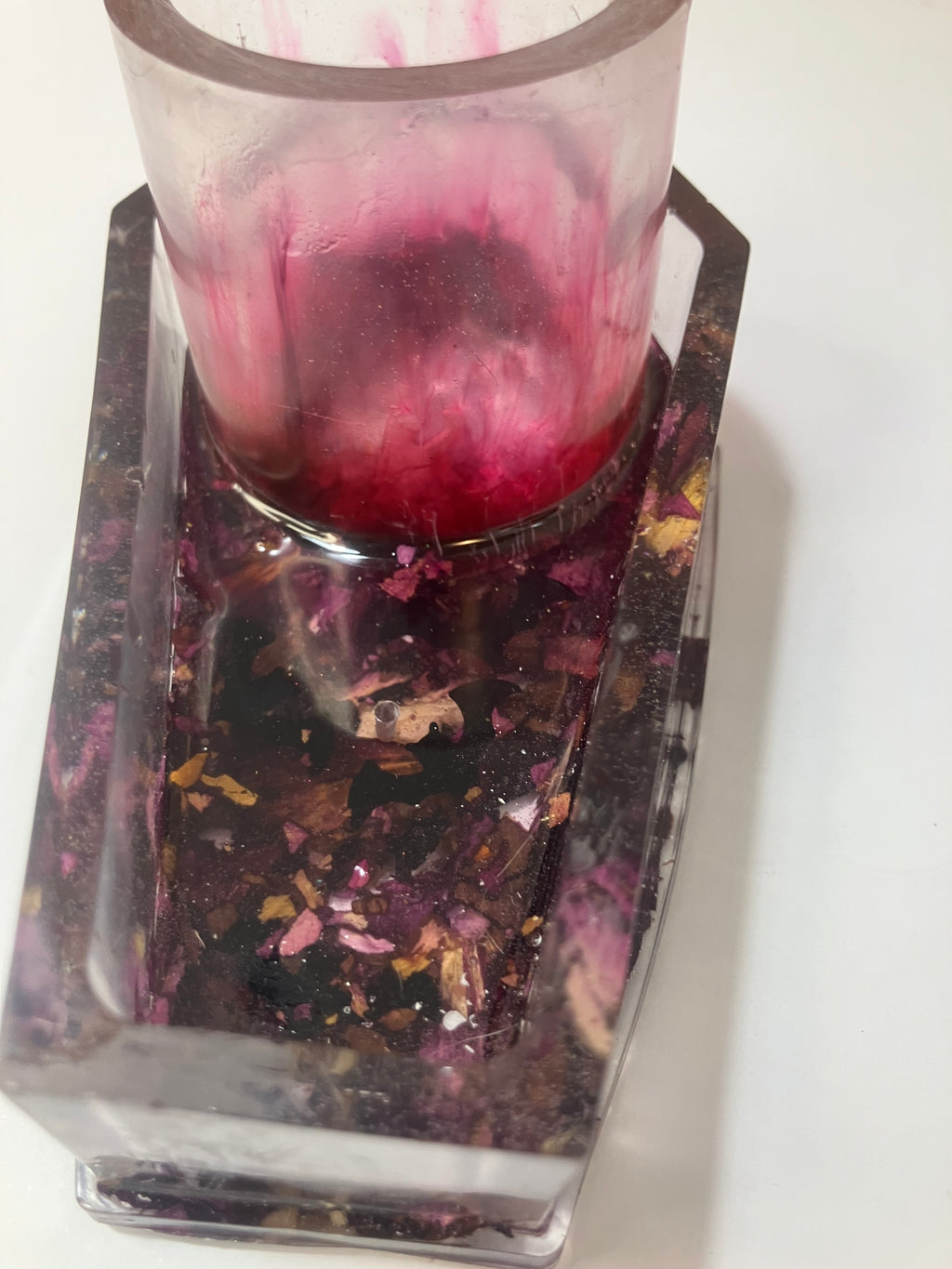 Coffin votive holder/incense burner