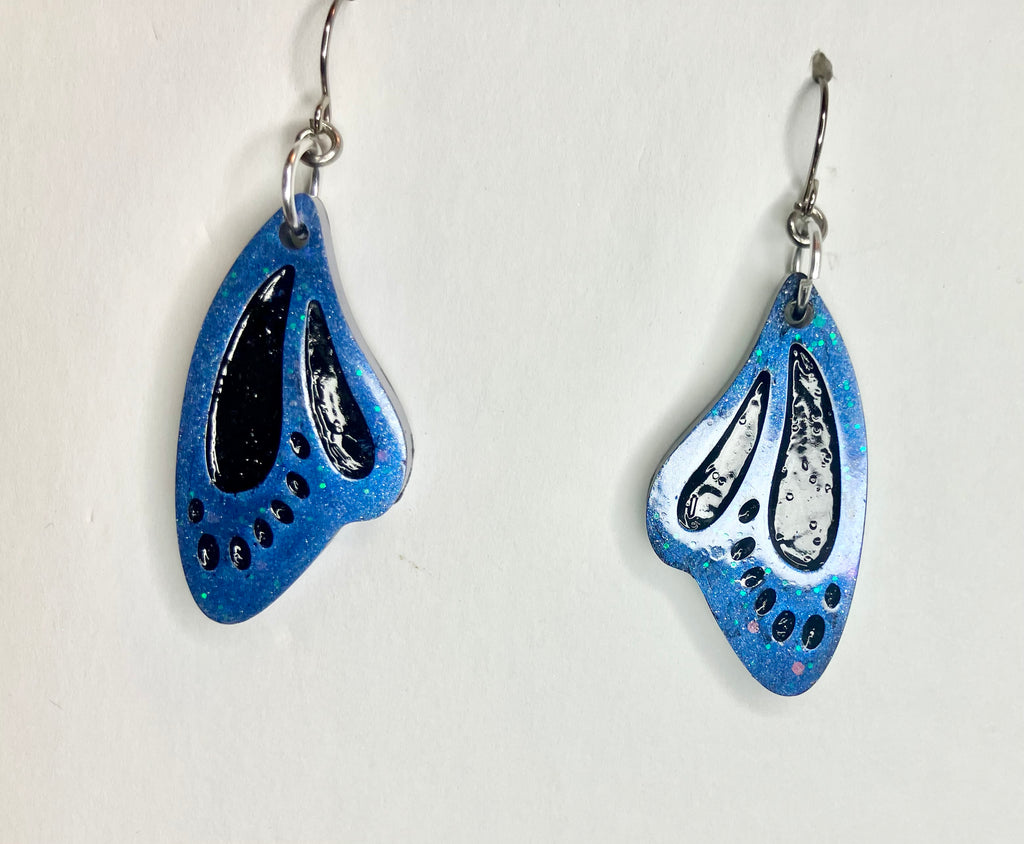 butterfly wings resin jewelry