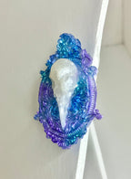 Resin pins and hair clips