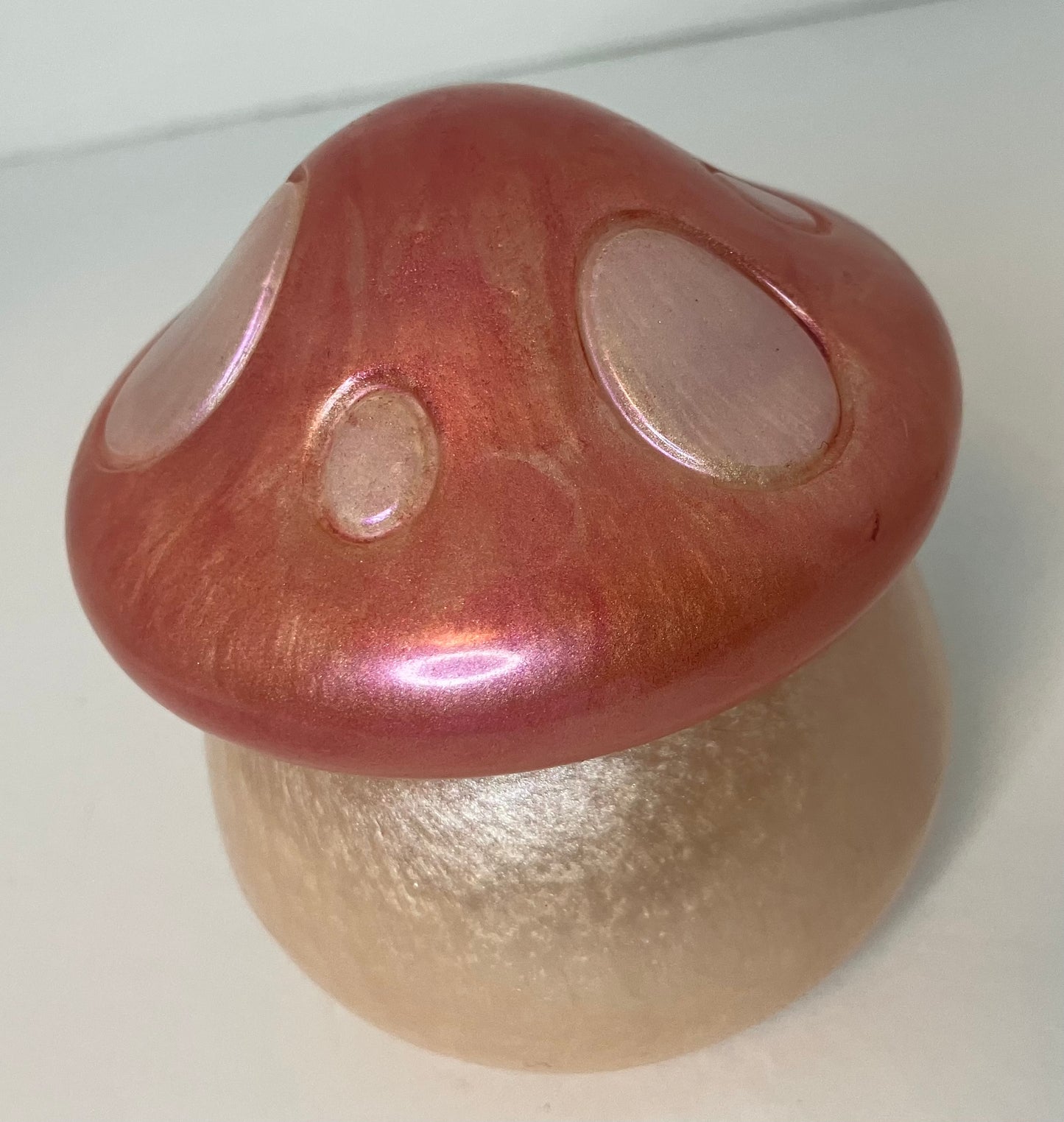 Resin Mushroom Trinket Box