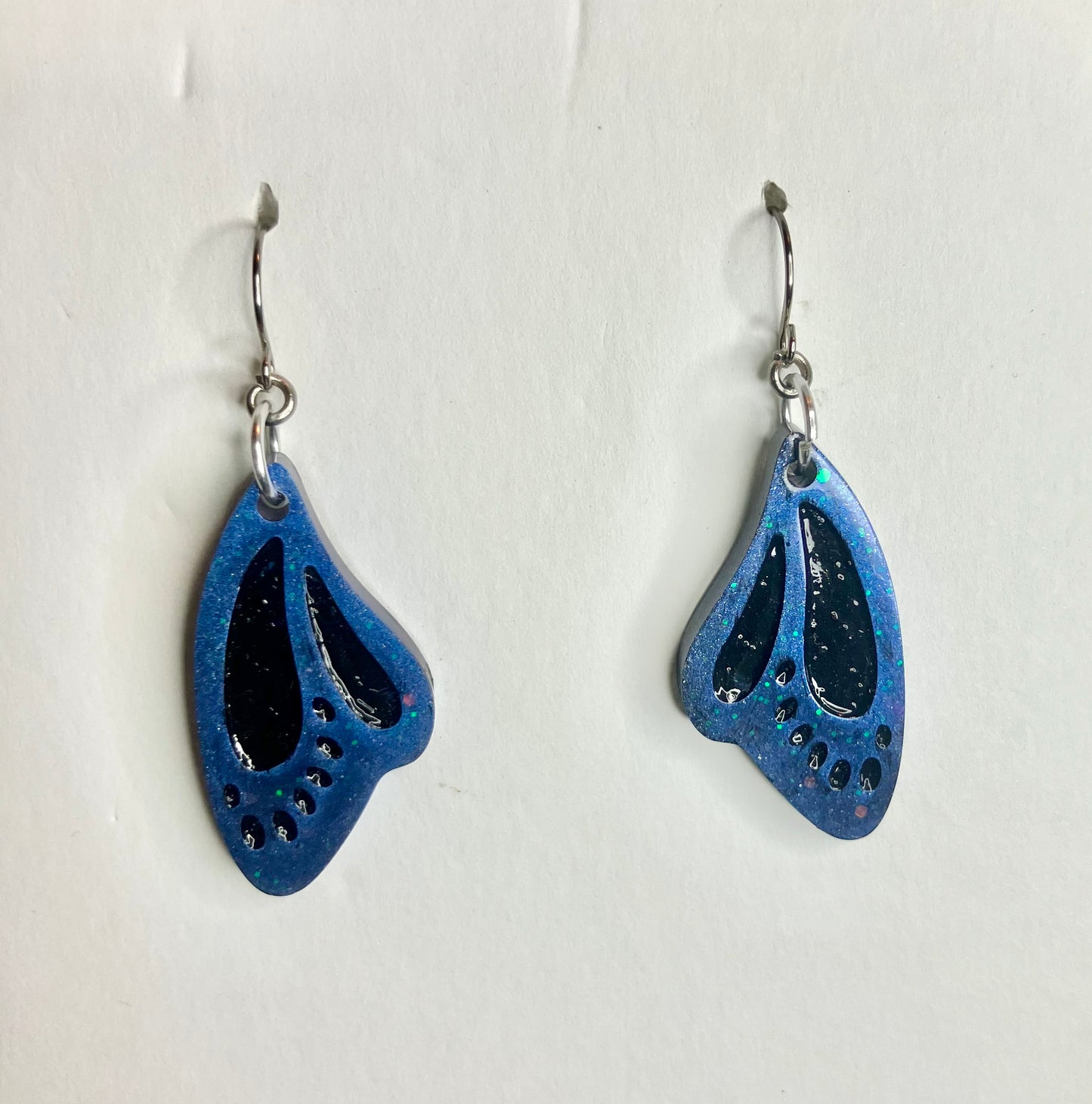 butterfly wings resin jewelry