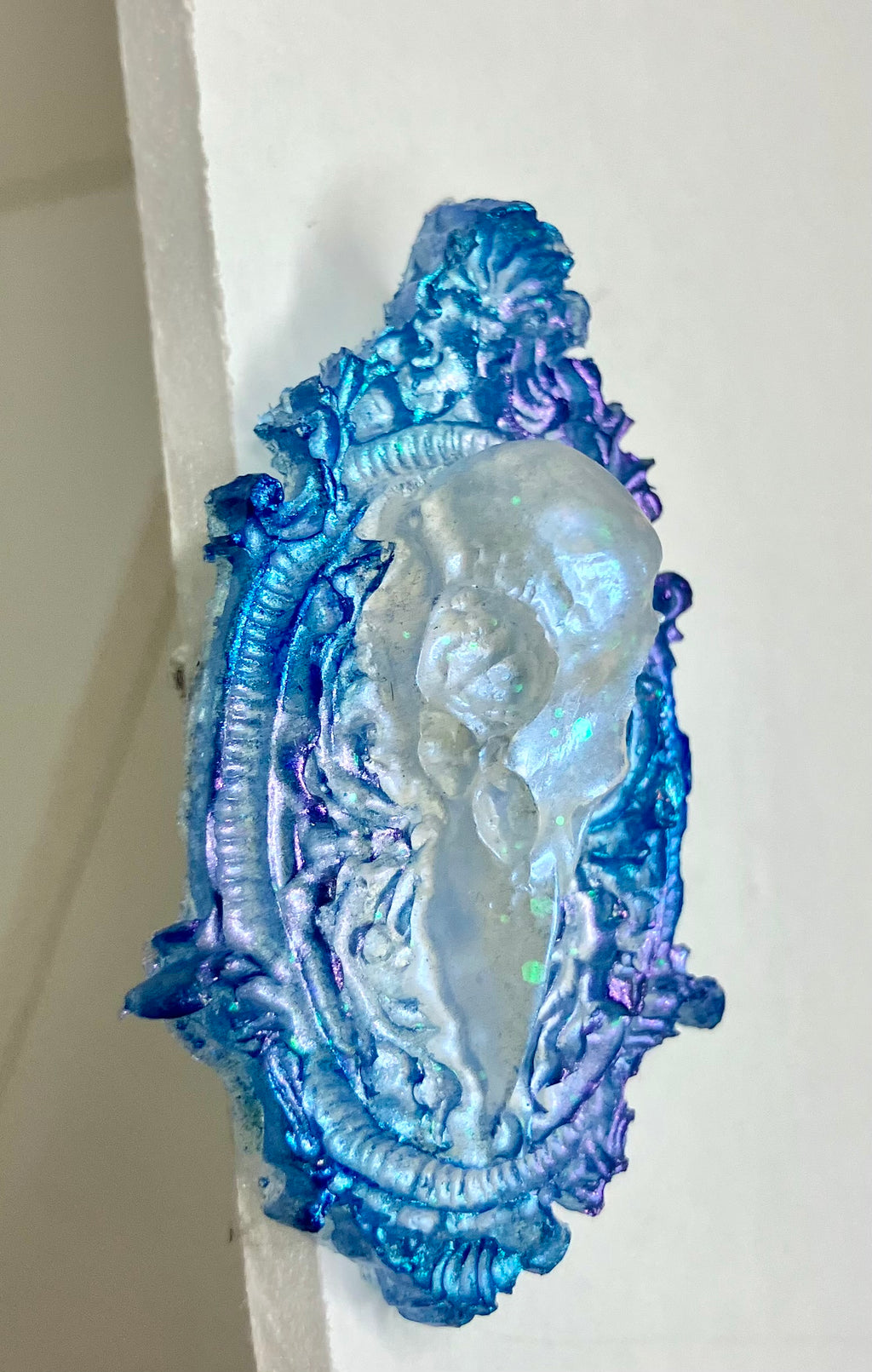 Resin pins and hair clips