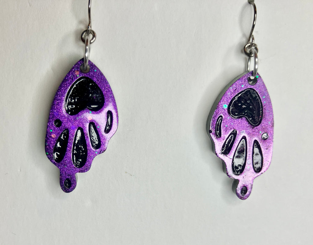 butterfly wings resin jewelry