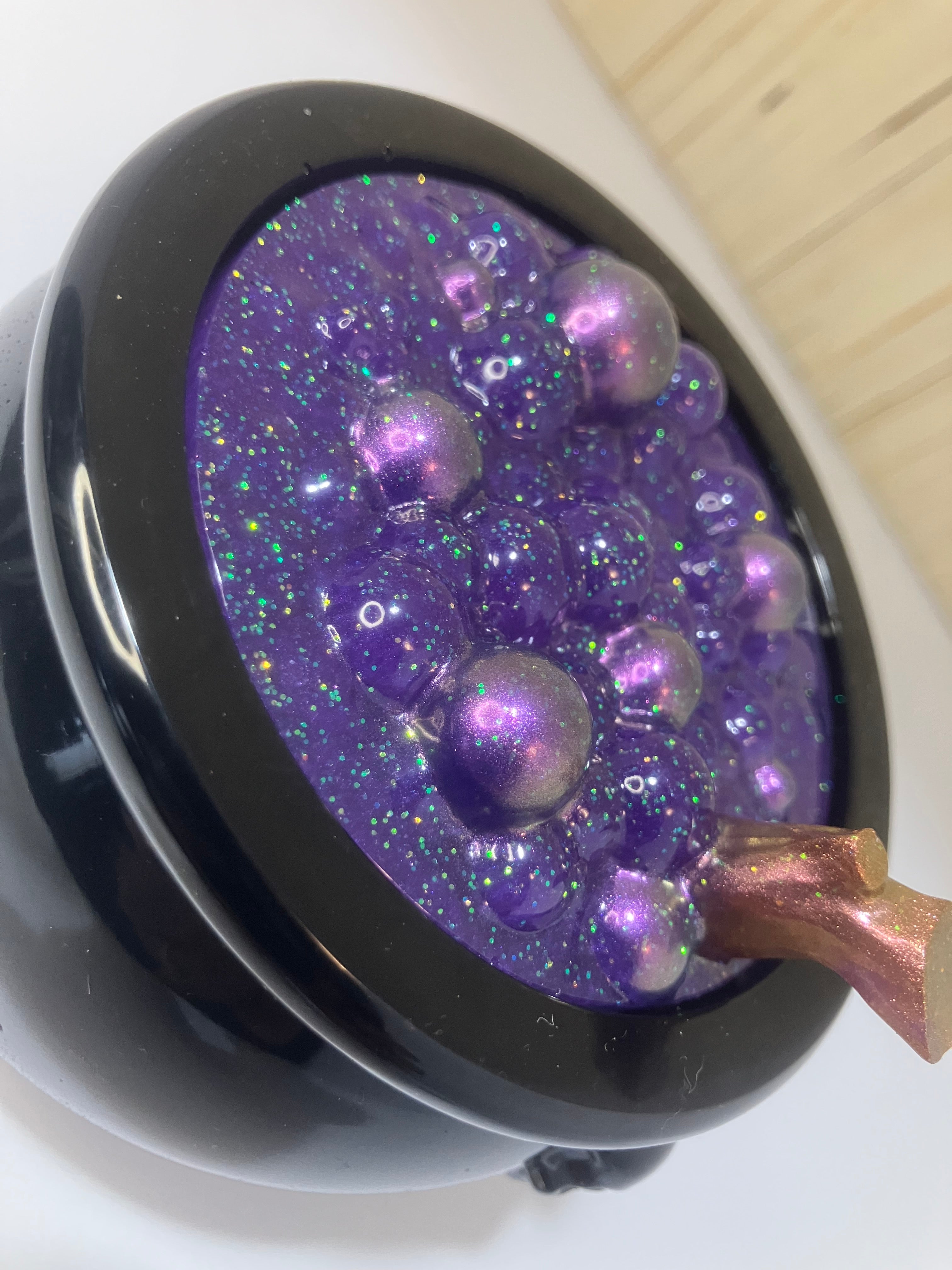 Large Cauldron trinket box