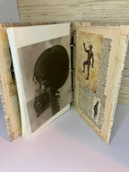 Vintage anatomy large junk journal