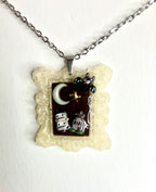 Resin frame pendants