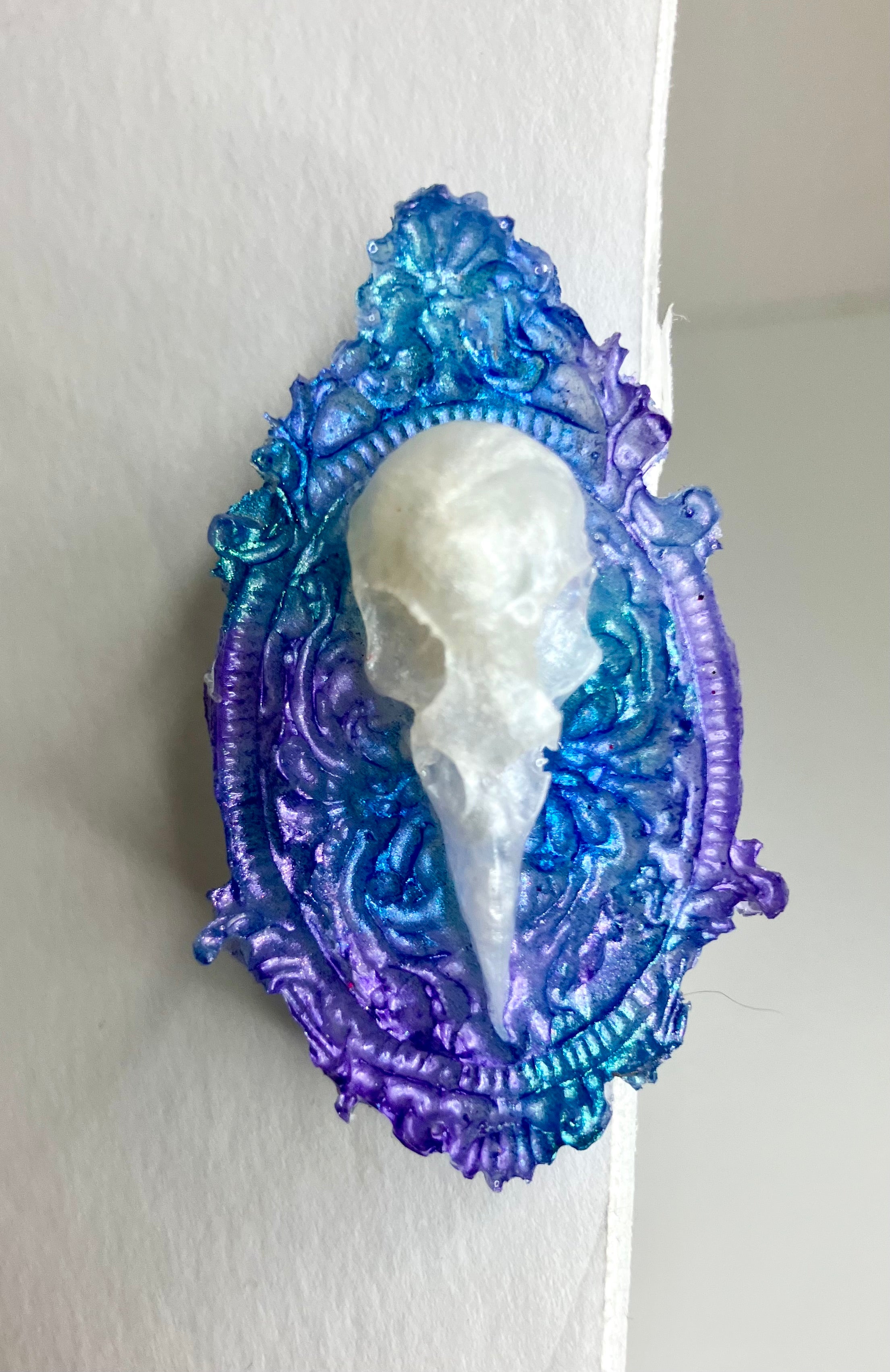 Resin pins and hair clips