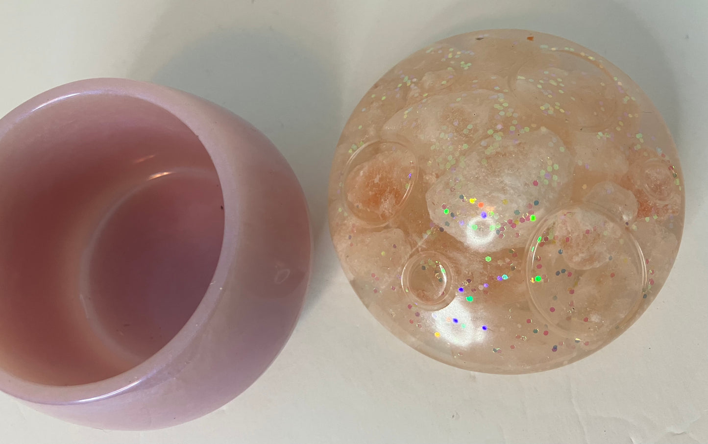 Resin Mushroom Trinket Box