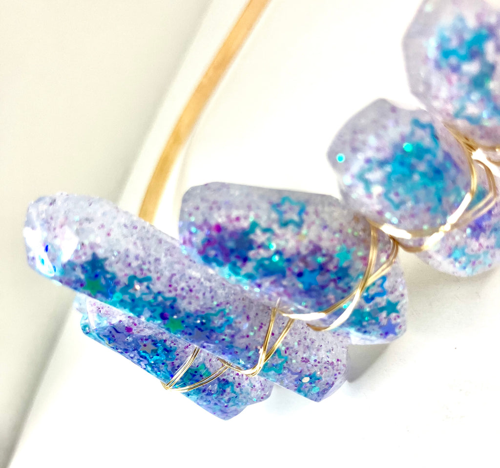 Resin Crystal Crowns
