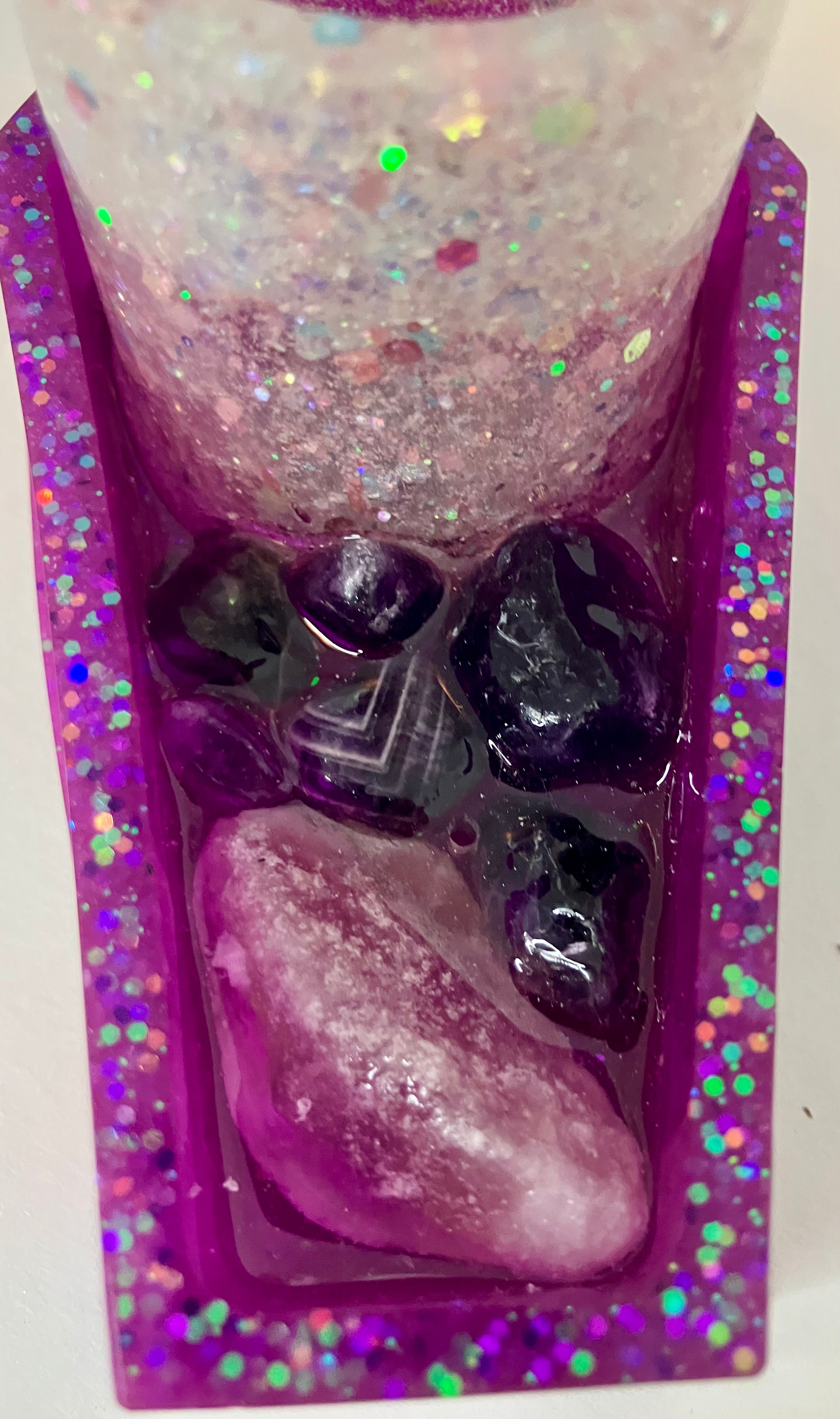 Coffin votive holder/incense burner