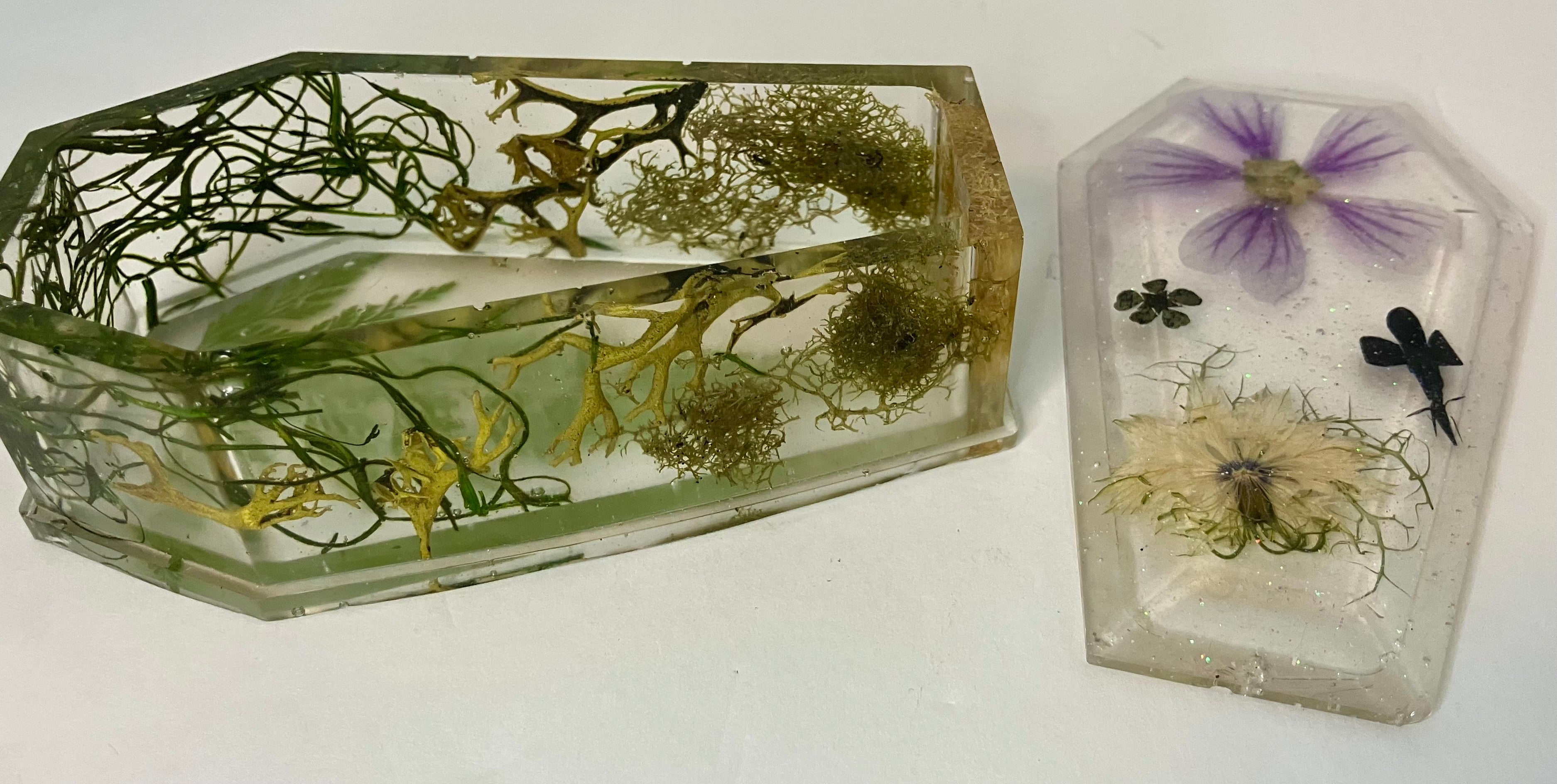 Coffin trinket boxes