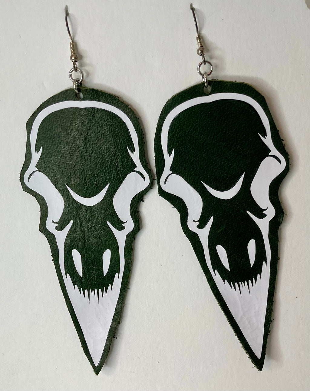 Leather and vinyl jewelry