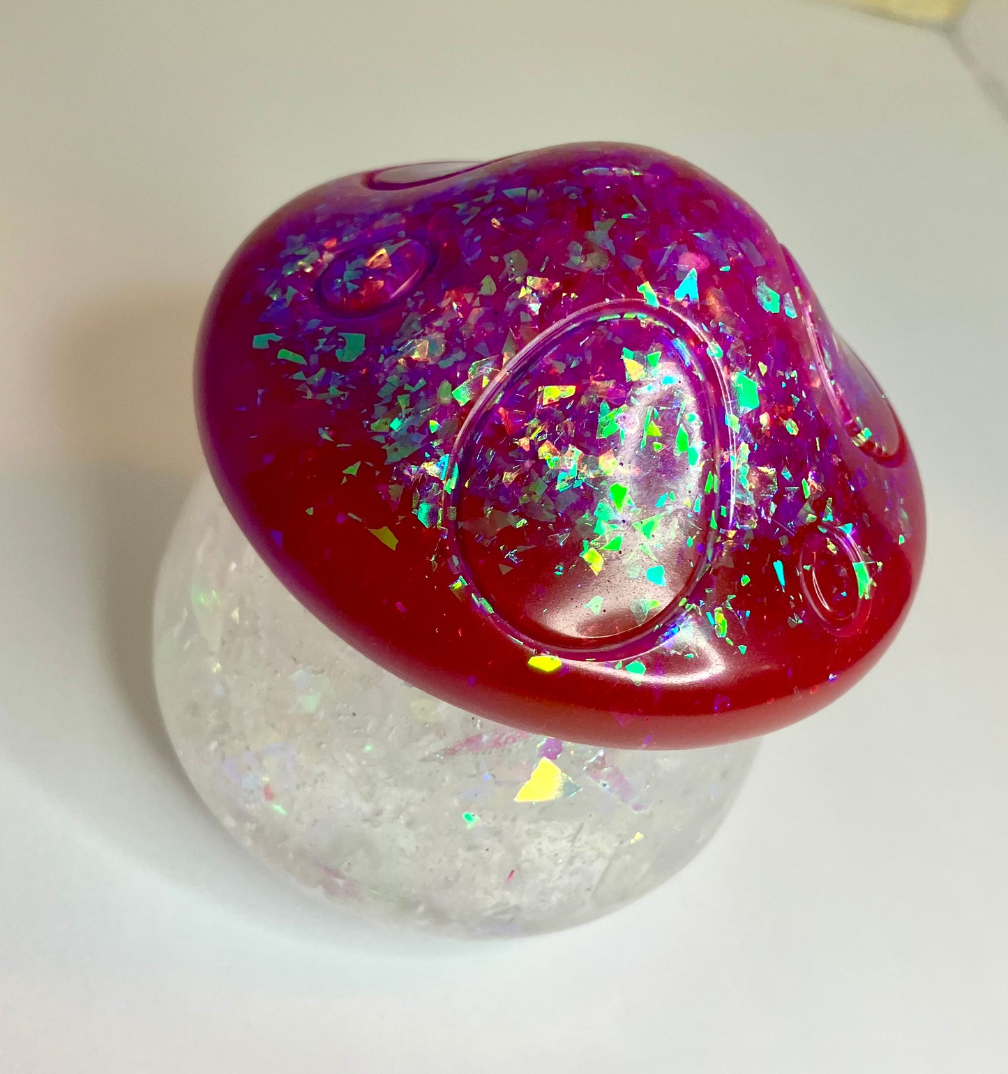 Resin Mushroom Trinket Box