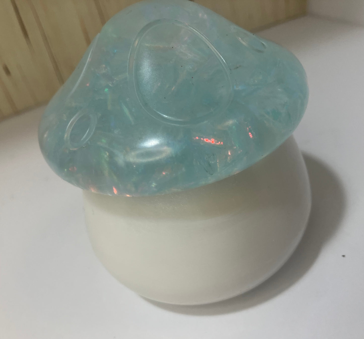 Resin Mushroom Trinket Box