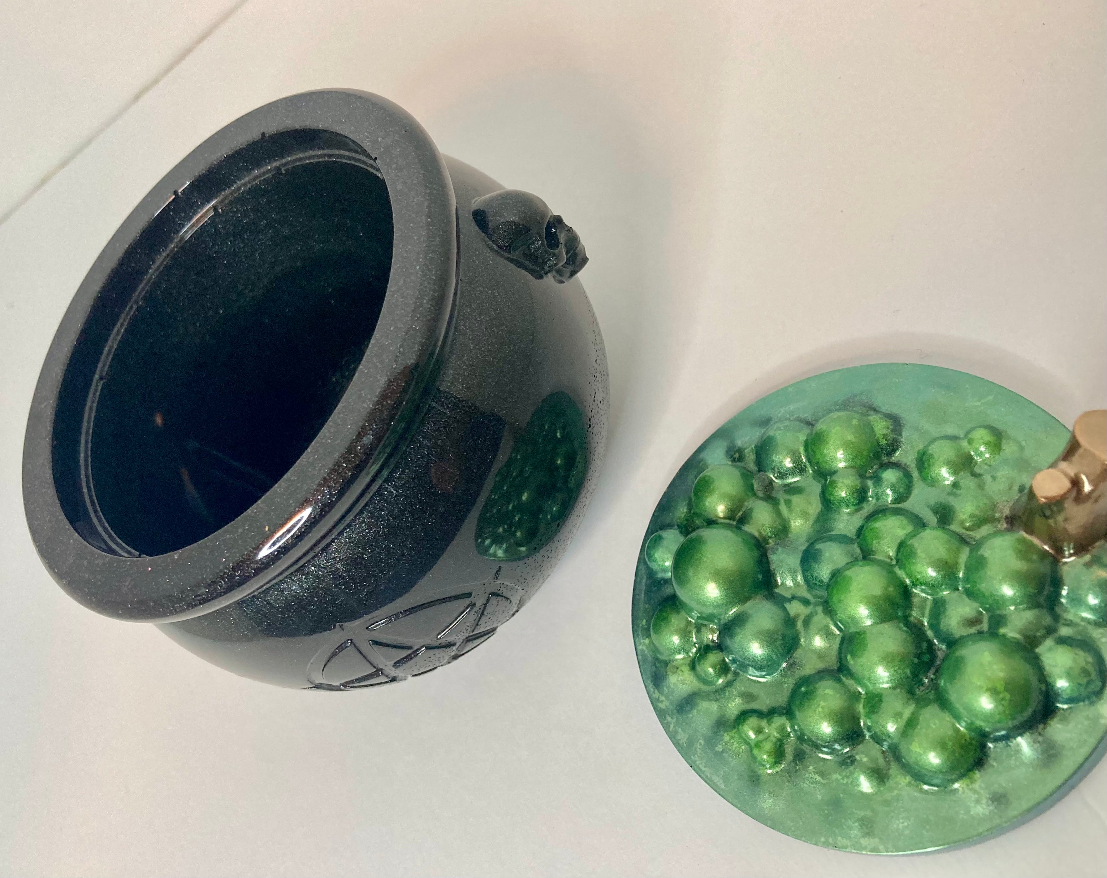 Large Cauldron trinket box