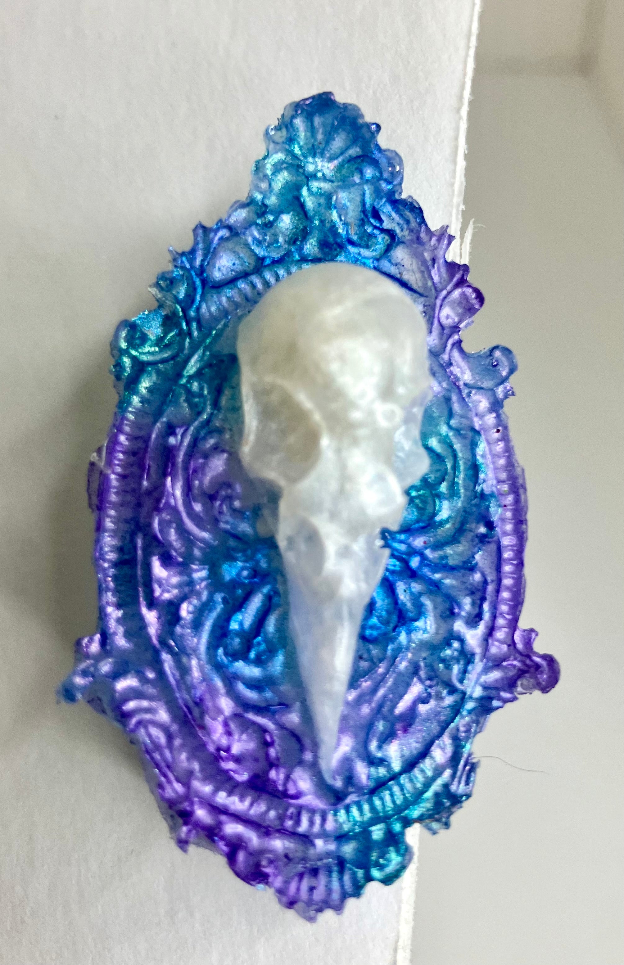 Resin pins and hair clips