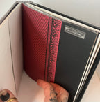 Haunted house themed junk journal