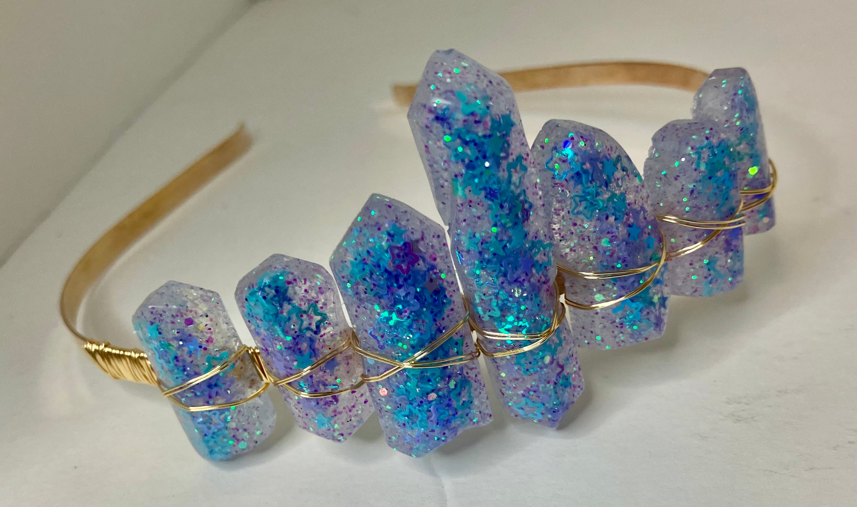 Resin Crystal Crowns
