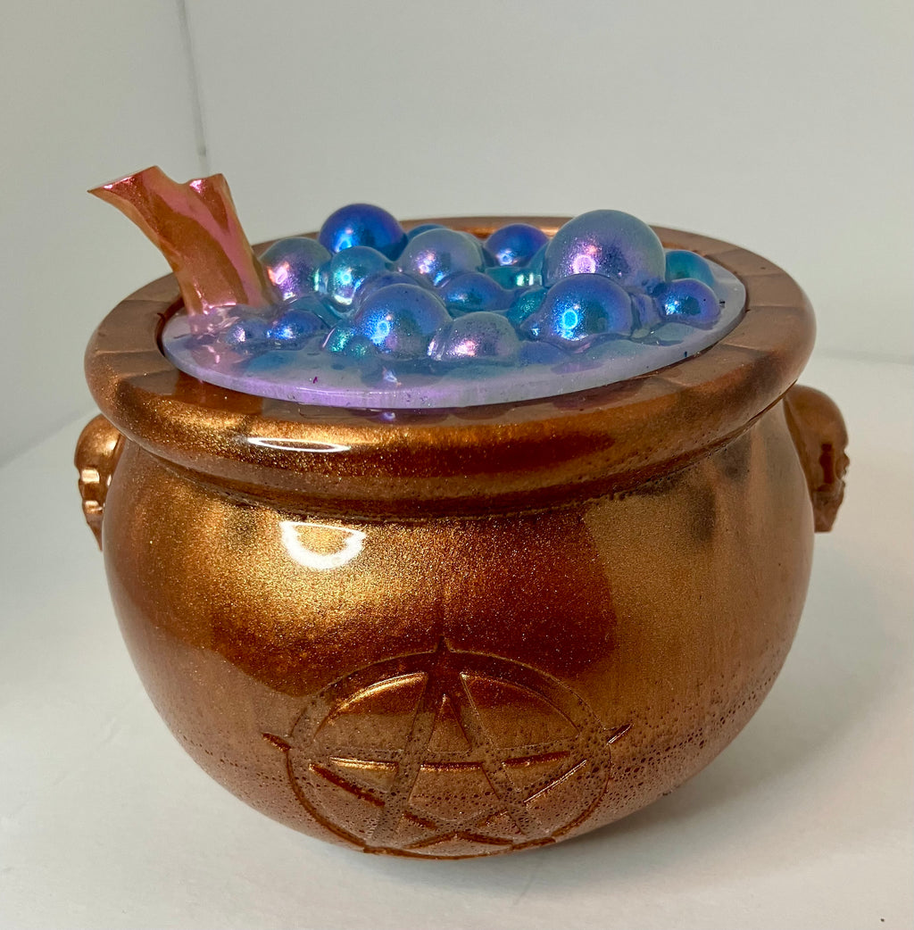 Large Cauldron trinket box