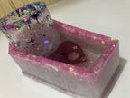 Coffin votive holder/incense burner