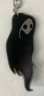 Leather and vinyl keychains