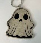 Leather and vinyl keychains