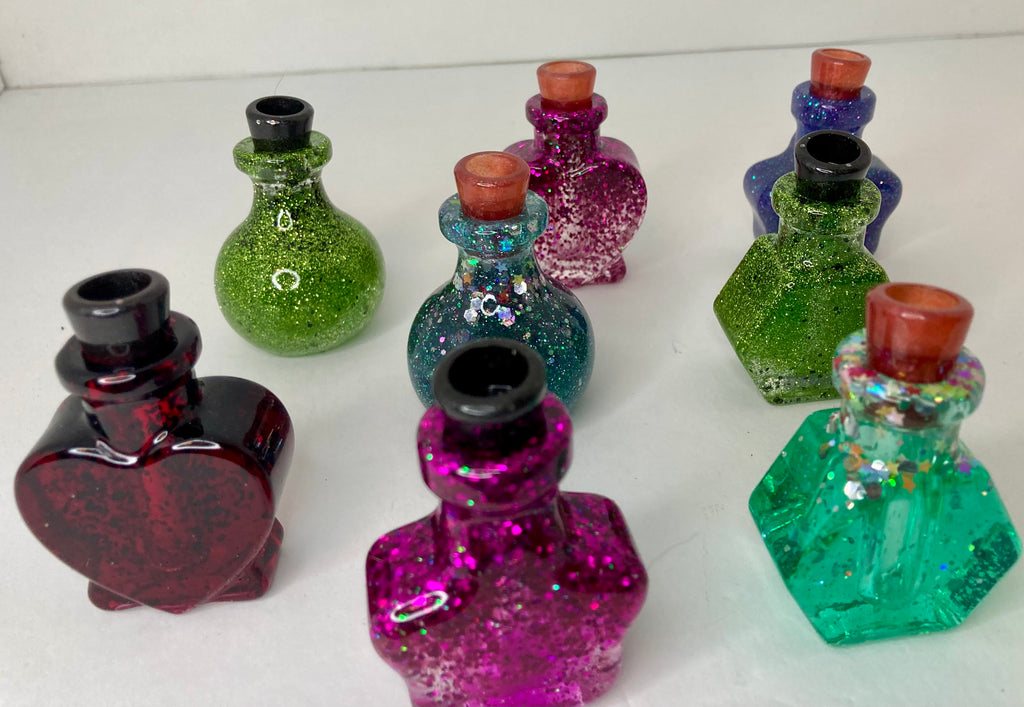 Resin Potion bottles