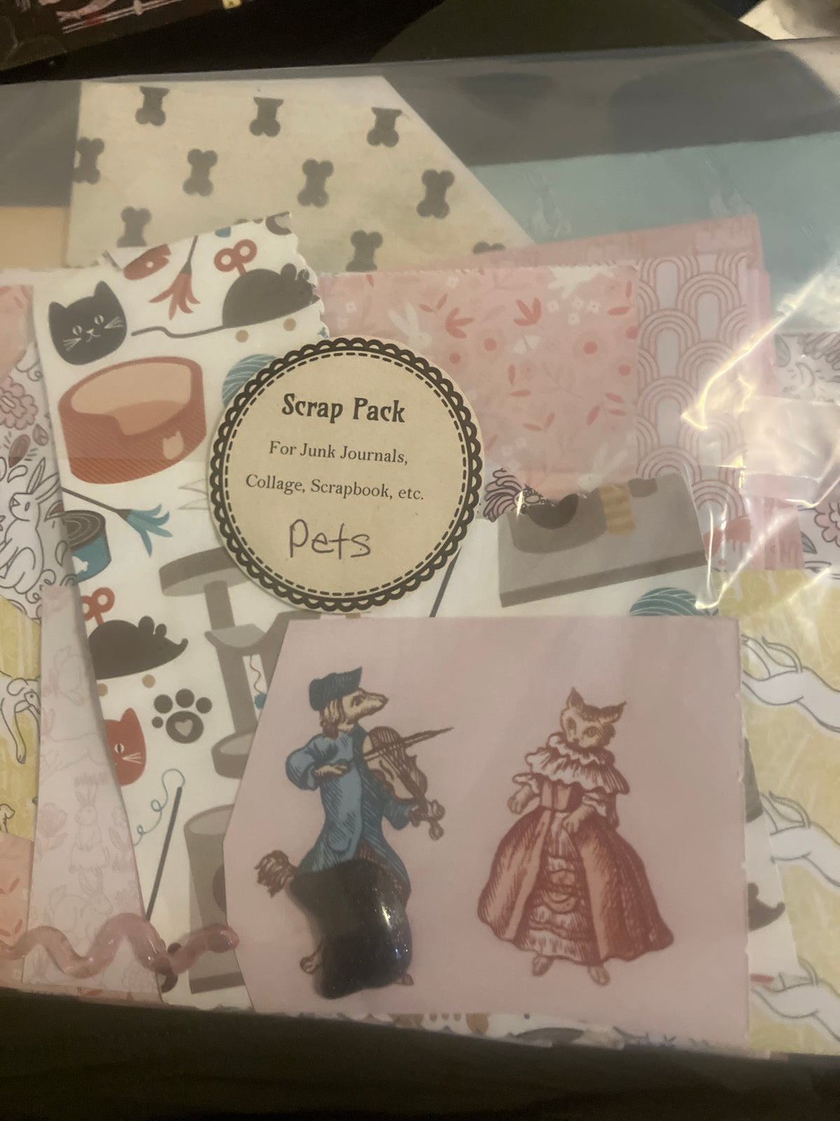 Scrap Packs: For Junk Journals, Scrapbooks, Collage, Etc.