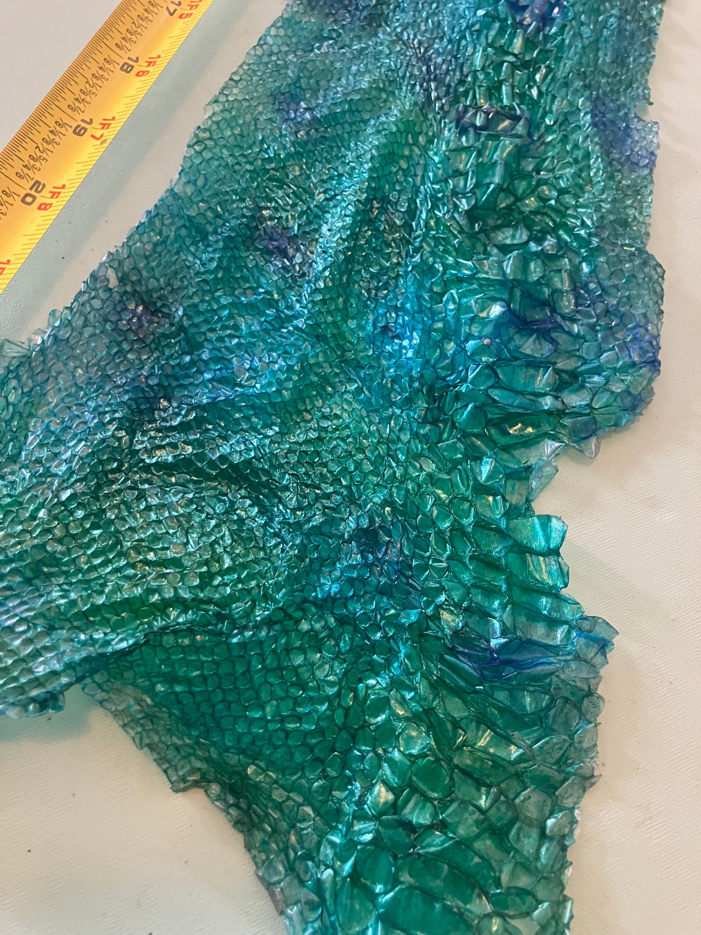 Dyed Snake Shed Pieces