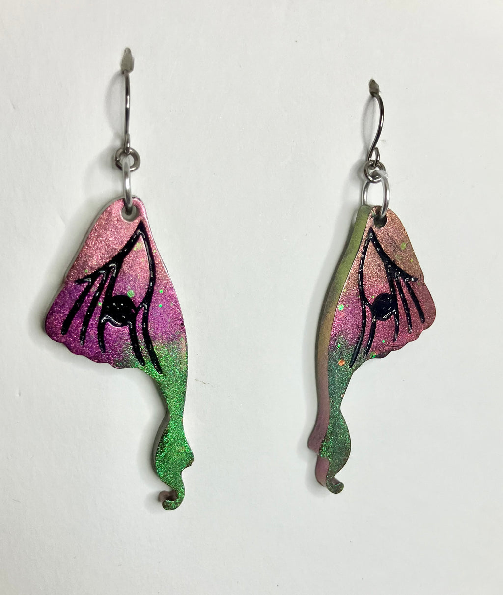 butterfly wings resin jewelry