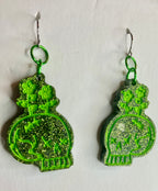 Miscellaneous spooky resin earrings