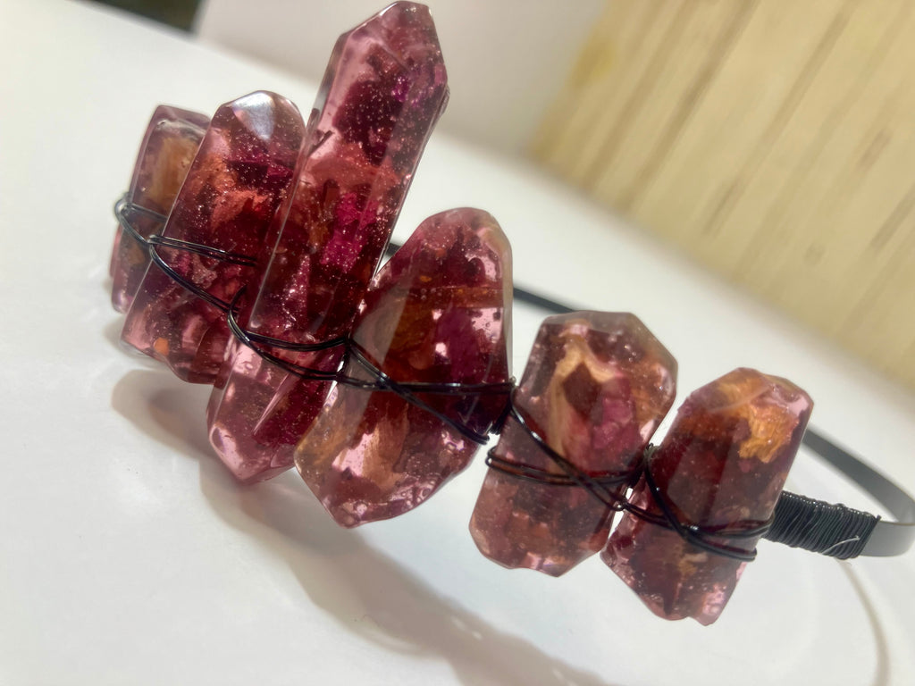 Resin Crystal Crowns