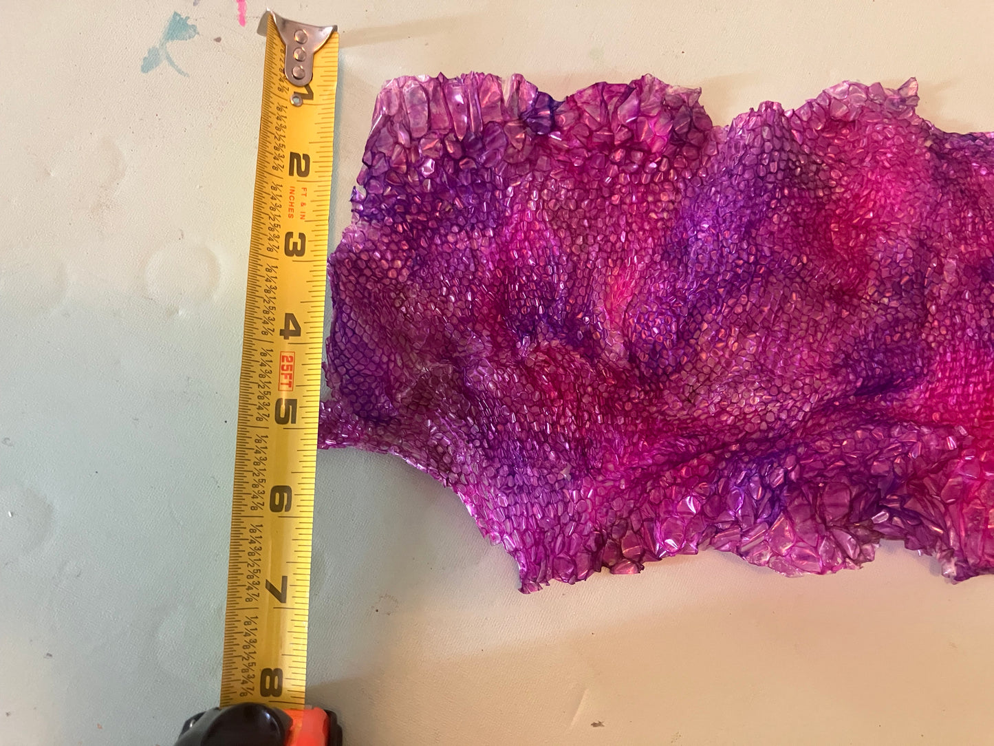 Dyed Snake Shed Pieces
