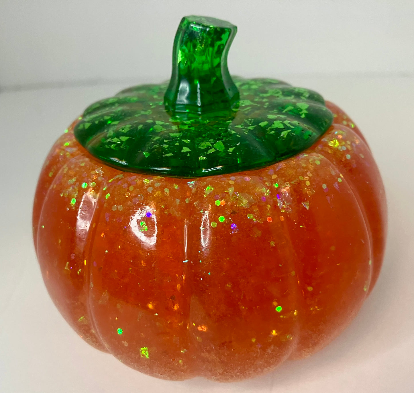 Resin Pumpkin Trinket Boxes